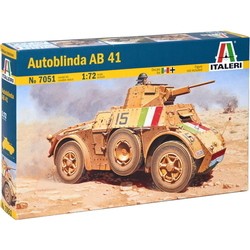 Сборная модель ITALERI Autoblinda AB 41 (1:72)