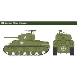 Сборная модель ITALERI M4 Sherman 75mm (1:56)