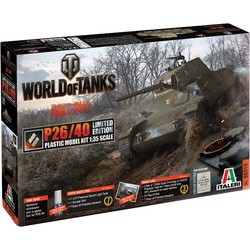 Сборная модель ITALERI World of Tanks P26/40 (1:35)