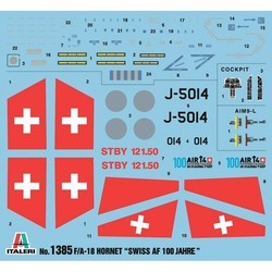 Сборная модель ITALERI F/A-18 (1:72)