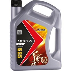 Моторное масло AKross Moto 2T 4L