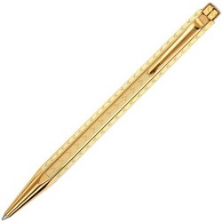 Ручка Caran dAche Ecridor Chevron Ballpoint Pen Gilded