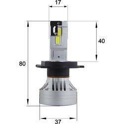 Автолампа Sho-Me F7 H8 6500K 45W 2pcs