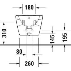 Биде Duravit D-Neo 2295150000