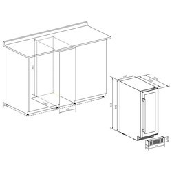 Винный шкаф Temptech STX30DRB