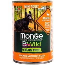 Корм для собак Monge BWild GF Canned Mini Adult Duck 0.4 kg
