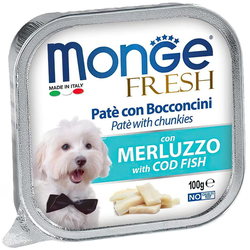 Корм для собак Monge Fresh Pate Cod Fish 0.1 kg