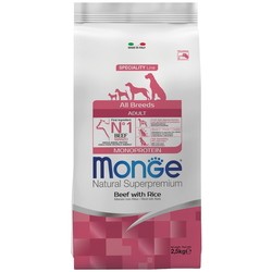 Корм для собак Monge Speciality Adult All Breed Beef/Rice 2.5 kg