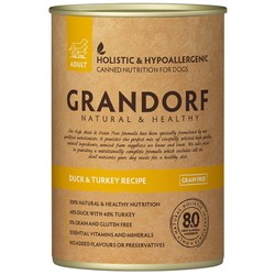 Корм для собак Grandorf Adult Canned with Duck/Turkey 0.4 kg