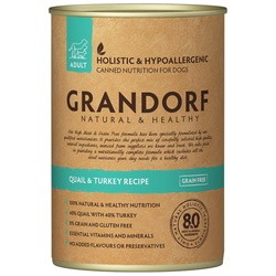 Корм для собак Grandorf Adult Canned with Quail/Turkey 0.4 kg