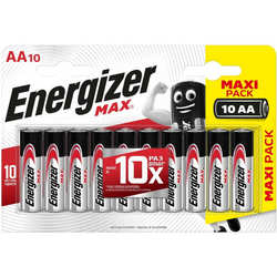 Аккумулятор / батарейка Energizer Max 10xAA