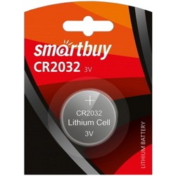 Аккумулятор / батарейка SmartBuy 1xCR2032