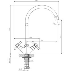 Смеситель Decoroom DR51028