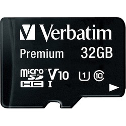Карта памяти Verbatim Premium microSDHC UHS-I Class 10