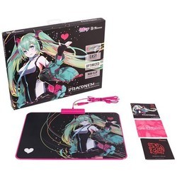 Коврик для мышки Thermaltake Tt eSports Draconem RGB HATSUNE MIKU Edition