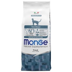 Корм для кошек Monge Speciality Line Monoprotein Sterilised Trout 10 kg