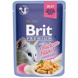 Корм для кошек Brit Premium Pouch Adult Chicken Fillets 0.08 kg