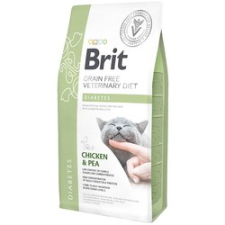 Корм для кошек Brit Diabetes Chicken/Pea 2 kg