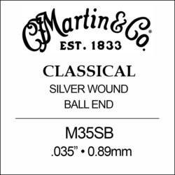 Струны Martin Classical Silver Wound Single 35