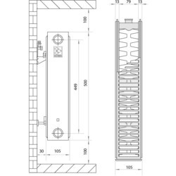 Радиаторы отопления KOER 22 300x400