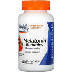 Аминокислоты Doctors Best Melatonin Gummies 5 mg