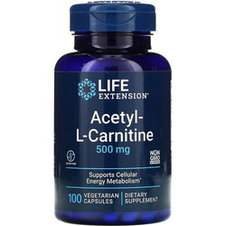 Сжигатель жира Life Extension Acetyl-L-Carnitine 500 mg 100 cap