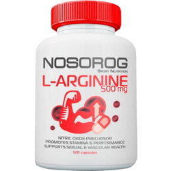Аминокислоты Nosorog L-Arginine 500 mg 120 cap