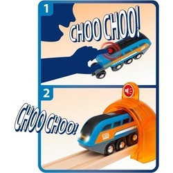 Автотрек / железная дорога BRIO Action Tunnel Travel Set 33972