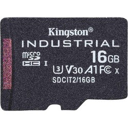 Карта памяти Kingston Industrial microSDHC 16Gb