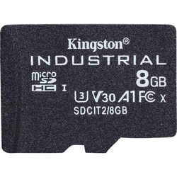 Карта памяти Kingston Industrial microSDHC + SD-adapter