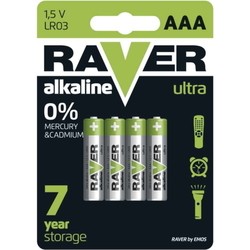 Аккумулятор / батарейка EMOS Ultra Alkaline 4xAAA