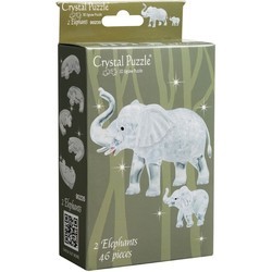 3D пазл Crystal Puzzle 2 Elephants