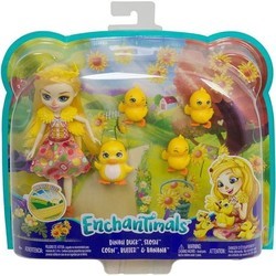Кукла Enchantimals Dinah Duck Slosh Corn Butter and Banana GJX43
