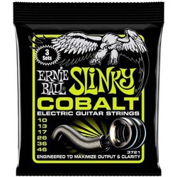 Струны Ernie Ball Slinky Cobalt 10-46 (3-Pack)