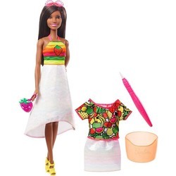 Кукла Barbie Crayola Rainbow Fruit Surprise Doll and Fashions GBK19