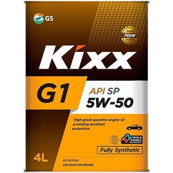 Моторное масло Kixx G1 5W-50 SP 4L