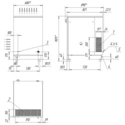 Компрессор Remeza VK5E-8