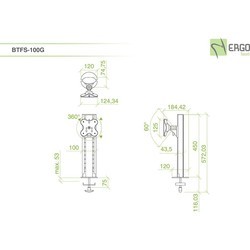 Подставка/крепление ErgoFount BTFS-100G