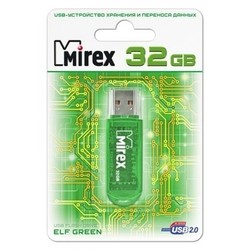 USB Flash (флешка) Mirex ELF (зеленый)