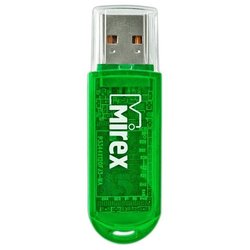 USB Flash (флешка) Mirex ELF 4Gb (зеленый)