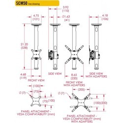 Подставки и крепления OmniMount SCM50