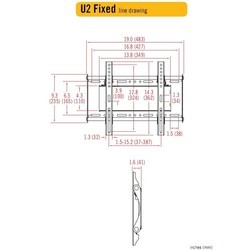 Подставки и крепления OmniMount U2FIXED