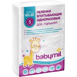 Подгузники Babymil Underpads 60x60 / 5 pcs