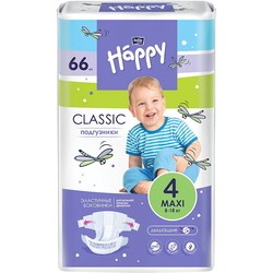 Подгузники Bella Baby Happy Classic Diapers Maxi 4 / 66 pcs
