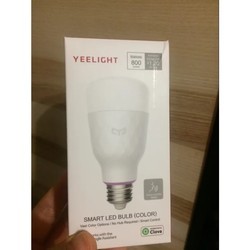Лампочка Xiaomi Yeelight Smart LED Bulb Color with VoiceControl read