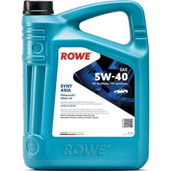 Моторное масло Rowe Hightec Synt Asia 5W-40 5L
