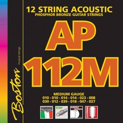 Струны Boston Acoustics AP-112-M phosphor bronze