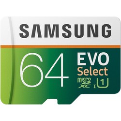 Карта памяти Samsung EVO Select microSDXC