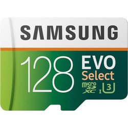 Карта памяти Samsung EVO Select microSDXC 128Gb