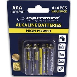 Аккумулятор / батарейка Esperanza High Power 4xAAA